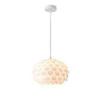 Moderno semplice semplice oval ovale scala a ciondolo acrilico a sospensione da letto illuminato soggiorno studia decorazione sala da pranzo lampada appesa lede27 lampadari sorgente luminosa moderni