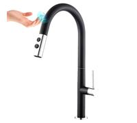 MODERNO SENSORE TOCCHI CUSCE RUSUETTO BIANCO E ROSE ORGO IL MIXER TAP TAP CONTROLLO ACQUA COLD E CONTROLLO ELEGENTE PERFETTO PER IL CUCINI E CONTEPPEPORO LWX