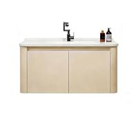 Moderno set da bagno galleggiante con lavabo, salvaspazio, per casa, lavanderia e cucina, 69,8 cm, design funzionale