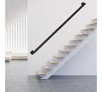 Moderno set di ringhiere per scale in nero/bianco/oro, per interni ed esterni, completo da 0,3 m a 6,1 m, disponibile in 1 m, 1,5 m, 2 m, 2,5 m, elegante e