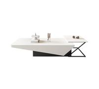Moderno Set di tavolini da caffè e tavolini laterali moderni e minimalisti for il soggiorno, design for piccoli spazi con cassetto, mobili eleganti e funzionali for l'uso domestico Decorativo