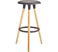 Moderno sgabello da bar girevole regolabile con schienale per bancone della cucina di casa elegante seggiolone per angolo colazione o ristorante, comoda seduta per mangiare e divertirsi