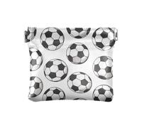Moderno Sport Calcio Calcio Donna Piccola Pelle Cambiare Borsa Portatile Gioielli Organizer per Ragazze Donne Signore
