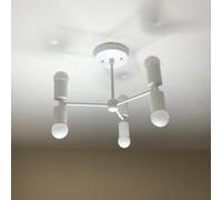 Moderno Sputnik Lampadario 6 Luce Metà Secolo Industriale da Parete Armatura