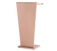 Moderno supporto per podio in legno, regolabile, 110 cm, per conferenze, dibattiti e presentazioni, elegante scrivania da lettura, design funzionale (colore: colore3)