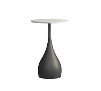 Moderno Tavolini da Salotto Tavolino rotondo, libreria for soggiorno, tavolo rotondo for la casa, credenza for divano, tavolino creativo for attività semplici Tavolino per Soggiorno, Divano(Nero)