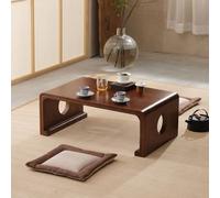 Moderno tavolino basso giapponese - Tavolo da pavimento in legno per soggiorno e ufficio - elegante tavolino da tè per una comoda seduta a pavimento - Design salvaspazio