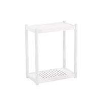 Moderno tavolino da caffè a 2 livelli con binario scorrevole nascosto e tavolino piccolo perfetto per soggiorno, camera da letto, balcone o patio (colore: C Dimensioni: H 56 cm)