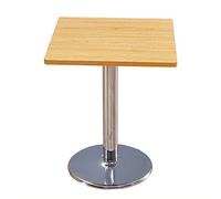 Moderno tavolino quadrato versatile tavolo negoziale per bar casual caffetterie e negozi di tè al latte Elegante design 60 x 60 x 75 cm per reception e uso espositivo