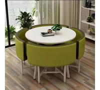 Moderno tavolo da pranzo rettangolare/ovale 4 posti con sedie, versatile conferenza reception cucina salotto mobili