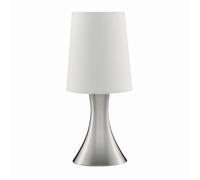 Moderno Tischleuchte Argento E14 40W Lampada da Scrivania Comodino