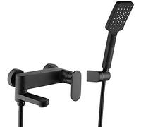 Moderno vasca da bagno miscelatore tocco vano da bagno con doccia a mano moderna a parete tocca tocca vasca rotante beccuccio mixer caldo e freddo mixer rubinetto set di rubinetti per doccia set