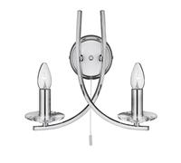 Searchlight Applique cromato Ascona 2 luci Searchlight