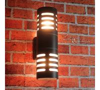 Moderno Wandleuchte Antracite Up&down Faretto Lampade da Giardino Esterni