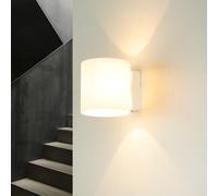Moderno Wandleuchte Bianco G9 Ø10cm Lampada da Parete Interni Pavimento [EEK: F]