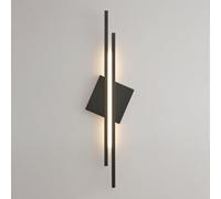 ModernWall SconcesLinear Brass Strip Light Fixture con acrilico e Hardwired Indoor Lampada da parete per camera da letto e soggiorno Design contemporaneo