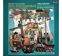 Modest Mussorgsky, Julius Katchen, Ernest Ansermet, L'Orchestre De La Suisse Romande - Bilder einer Ausstellung - Klavierfassung und Orchesterfassung - Decca - 6.41776 AF, Decca - ND 833