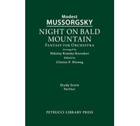 Modest Mussorgsky Night on Bald Mountain (Tascabile)
