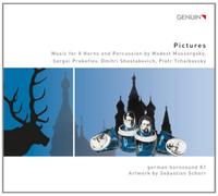 Modest Mussorgsky – Pictures: Musica per 8 corni e percussi – CD