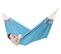 Modesta Azure - Amaca king size in cotone biologico, blu blau