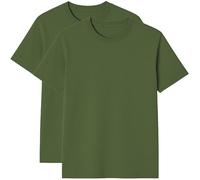 Modesta Pacco 2 T-Shirt Uomo 100% Cotone 150g Girocollo Tinta Unita Manica Corta Confezione Risparmio Comfort Premium