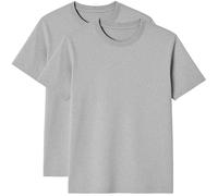 Modesta Pacco 2 T-Shirt Uomo 100% Cotone 150g Girocollo Tinta Unita Manica Corta Confezione Risparmio Comfort Premium