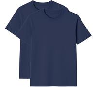 Modesta Pacco 2 T-Shirt Uomo 100% Cotone 150g Girocollo Tinta Unita Manica Corta Confezione Risparmio Comfort Premium