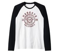 Modesto CA | California Maglia con Maniche Raglan