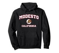 Modesto California (California) Felpa con Cappuccio