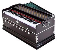 Modfash (M066) 42 key, 9 Stopper, 7 Bellow, Two reed, Bass Male, Coupler, Deluxe Harmonium with Free Bag