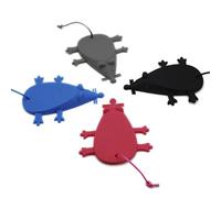 MODGAL Fermaporta per la Parte Inferiore della Porta,Cuneo di Sicurezza in Silicone con Design del Mouse | Supporto Creativo per Tenere la Porta Aperta, Cuneo fermaporta per Fessure tra Le Porte