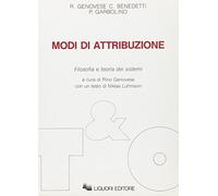 Modi di attribuzione. Filosofia e teoria dei sistemi