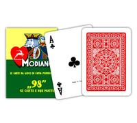 MODIANO "98" Carte da Gioco 52carte - Mazzo da Poker Modiano Plastificate