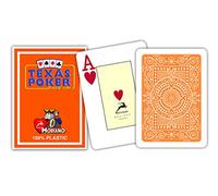 Modiano 3005463 Texas Poker 2 Jumbo Index Arancione