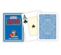 Modiano 3005466 Texas Poker 2 Jumbo, Index Azzurro