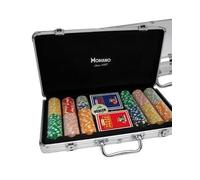 Modiano 3076442 Valigetta In Alluminio, 300 Chips da 14 g