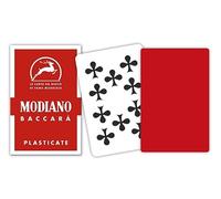Modiano Carte Baccara Rosse (Confezione da 6)
