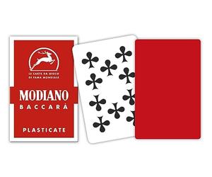 Modiano Carte Baccara Rosse (Confezione da 6)