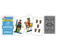 Modiano- Carte da Gioco napoletane Azzurro Forza Napoli, 300056
