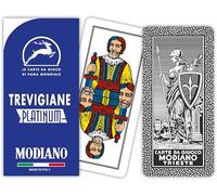 Modiano carte da gioco trevigiane Platinum 100% plastica