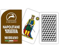 Modiano Carte regionali napoletane marroni 100% plastica Platinum