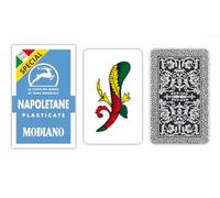 10 Pz MAZZO 40 CARTE DA GIOCO NAPOLETANE MODIANO REGIONALI SPECIAL BLU