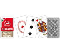 Modiano Carte da gioco regionali Piemontesi del 150° Anniversario rosso