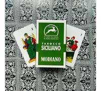 Modiano Tarocco Siciliano Carte Tarot Deck Magic Verde Italia