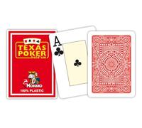 MODIANO Texas Poker 2 Jumbo Index rosso - Carte da gioco Texas Poker 300546