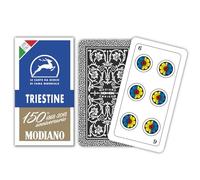 Modiano- Carte da Gioco regionali triestine, Colore Blu, 300146