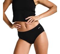 Modibodi Basic Mid-Rise Brief - Moderate Heavy - Period Protection Underwear for Women - Bikini Brief Underwear - Discreet Menstrual Period Panties, Nero , 48