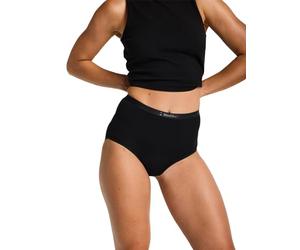 Modibodi mutandine slip bikini a prova di perdite con super assorbenza per la notte 40ml, Nero / puro piacere, 44 Plus