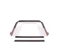 Modifica Adesivo Cornice Pannello Centrale ABS Per Auto Per Toyota Per Tundra Per Sequoia 2022 2023 BLNETU(Oak grain)