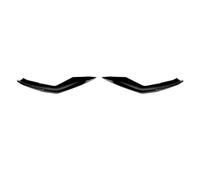 Modifica Auto Paraurti Anteriore Angolo Lip Spoiler Splitter Esterno Guardia Kit Di Protezione Per BMW Serie 5 Per M5 F90 LCI 2021-2024(Gloss Black)